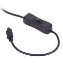 Groundvolt Power Supply 5.1V/3A micro-USB mit Schalter (EU fixed)