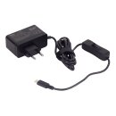 Groundvolt Steckernetzteil 5,1V/3A USB-C mit Schalter (EU fixed)