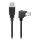 Goobay 50856 USB-B Kabel gewinkelt, USB 2.0, 2,00m
