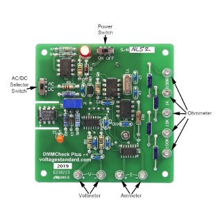 DMMCheck Plus Multimeter Kalibrier-Referenz