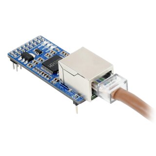 Waveshare RP2040-ETH Mini scheda di sviluppo RP2040 Modulo porta Ethernet Microcontrollore Raspberry Pi  502