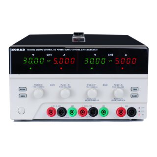 Korad KD3305P+ Benchtop Power Supply (Safety Terminals)