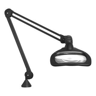 Vision Engineering VisionLUXO WAVE Bench Magnifier ESD, UV, black, 5,0 diopter