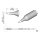 JBC C245-159E Soldering Tip 0.8 x 0.4 mm Chisel Straight