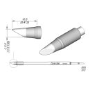 JBC C245-256 Soldering Tip Ø3.5 mm Bevel Long