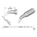 JBC C245-863 Soldering Tip 1.8 x 0.8 mm Chisel Bent, Long
