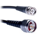 TekBox NM-BNCM/125/RG223 HF Kabel N-Male zu BNC-Male, 125...