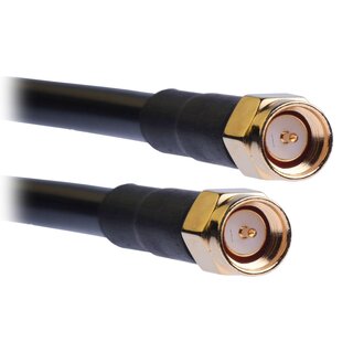 TekBox SMAM-SMAM/125/RG223 HF Cable SMA-Male to SMA-Male, 125cm, RG223/U