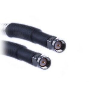 TekBox SMAM-SMAM/75/RG142/test HF Cable SMA-Male to SMA-Male, 75cm, low loss, double shielded RG142 with stainless steel armour, stainless steel precision connectors with >= 1000 cycles