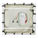 TekBox TBST86/49/45/2-B Abgeschirmtes Zelt 86 cm x 49 cm x 45 cm (mit AC-Hauptfilter)