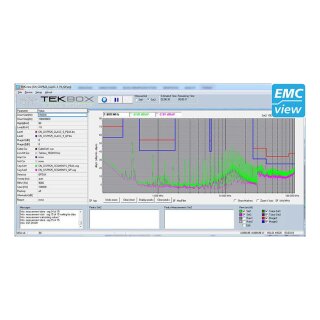 TekBox EMCView EMV Pre-Compliance Mess-Software