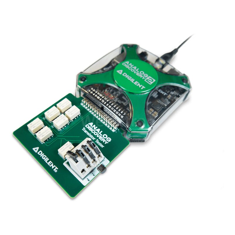 Transistor Tester Per Analog Discovery - Tracciamento Curve Per Diodi E Transistor (NPN, PNP, FET) Con Connettore 2x15