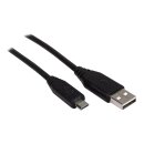 Offizielles Raspberry Pi micro-USB Kabel schwarz