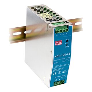 Meanwell NDR-120 DIN Rail Power Supply