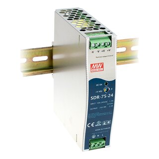 Meanwell SDR-75 DIN Rail Power Supply