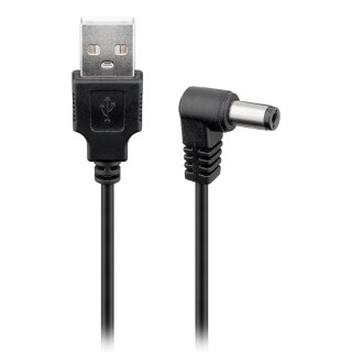 Goobay 55154 USB DC-Kabel mit 5,5x2,5mm Hohlstecker 0,50m