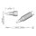 JBC C210-024 Soldering Tip 0.8 x 0.3 mm Chisel Straight