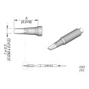 JBC C105-113 Soldering Tip 1.0 x 0.3 mm Chisel Straight