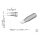 JBC C105-221 Soldering Tip 1.3 x 0.3 mm Chisel Straight