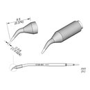 JBC C130-401 Soldering Tip  0.6 mm Conical Bent