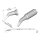 JBC C130-405 Soldering Tip 1.8 x 0.8 mm Chisel Bent