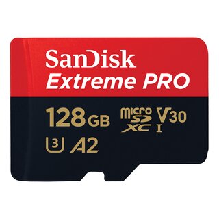 SanDisk SDSQXCD-128G-GN6MA Extreme Pro microSD Card 128 GB (200 MB/s)