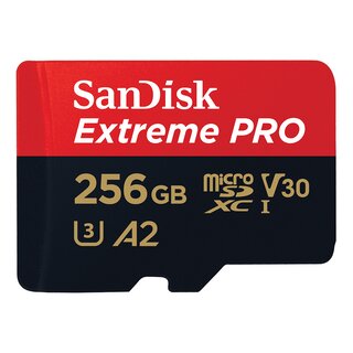 SanDisk SDSQXCD-256G-GN6MA Extreme Pro microSD Card 256 GB (200 MB/s)