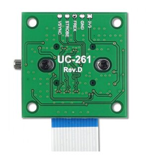 Arducam B0032 OV5647 Camera Board with CS mount Lens fully compatible with Raspberry Pi 4/3B+/3 Camera