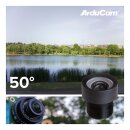 Arducam B0236 50 Degree M12 Lens Bundle for Raspberry Pi...