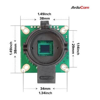 Arducam B024001 Raspberry Pi HQ Camera for Raspberry Pi