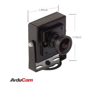 Arducam B026801 16MP Wide Angle USB Camera with Metal Case