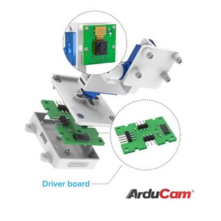 Arducam B0283 Upgraded Camera Pan Tilt Platform for Raspberry Pi