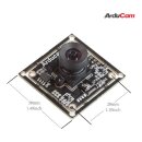 Arducam B0322 2MP OV2311 Global Shutter Monochrome USB Camera Board with Low Distortion M12 Lens Without Microphones