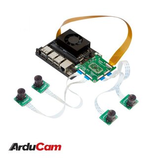 Arducam B0331 1MP*4 Quadrascopic Camera Bundle Kit for Raspberry Pi