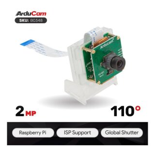 Arducam B0348 2MP Global Shutter OG02B10 Color Camera Modules Pivariety