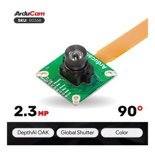 Arducam B0368 AR0234 Color Global Shutter Camera Module For DepthAI OAK