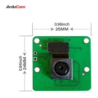 Arducam B0390 IMX219 Visible Light Fixed Focus Camera Module for Raspberry Pi