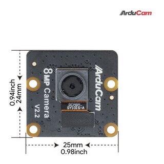 Arducam B0395 8MP IMX219 NOIR V2 Night Vision Camera Module for Raspberry Pi