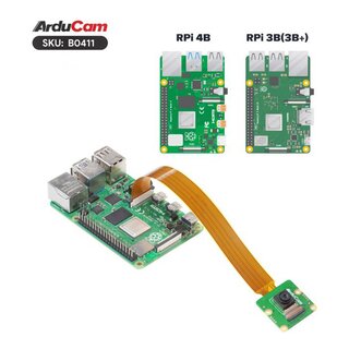 Arducam B0411 OV9281 Monochrome Global Shutter Camera Module for Raspberry Pi
