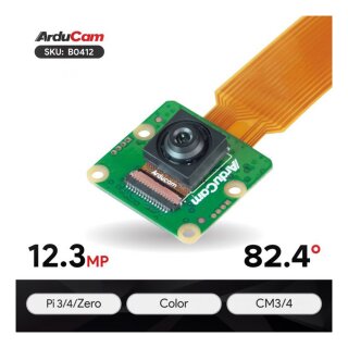 Arducam B0412 12MP IMX378 Camera Module for Raspberry Pi