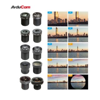 Arducam LK005 M12 Lens Set Welectron, 119,00 €