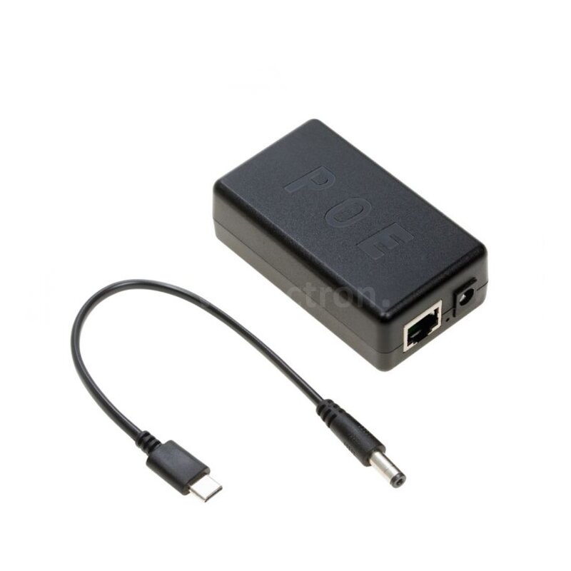 UCTRONICS Splitter PoE Gigabit 2 In 1 – USB-C E Micro USB – 5V 3A Per Raspberry Pi E Telecamere IP - 4