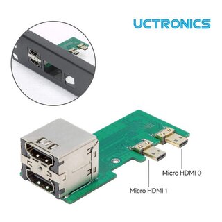 UCTRONICS U6137 Micro HDMI to HDMI Adapter Board for Raspberry Pi