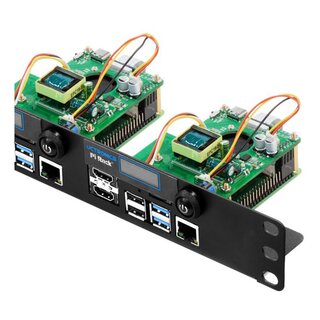 UCTRONICS U6145 Ultimate Rack with PoE Functionality for Raspberry Pi 4
