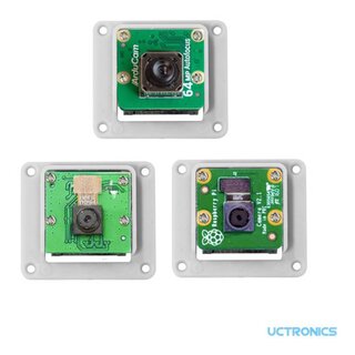 Arducam U6270 Acrylic Camera Enclosure Case for Raspberry Pi V1/V2/ and 16MP/64MP-White