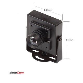 Arducam UB021201 1080P Low Light Low Distortion USB Camera Module with Mini Metal Case