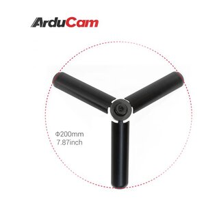 Arducam UB0220 Lightweight Mini Tripod Stand for Raspberry Pi High Quality Camera