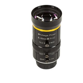 Arducam LN057 8-50mm C-Mount Zoom Lens for IMX477 Raspberry Pi HQ Camera