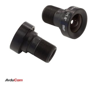 Arducam LN081 1/1.8 4K 4.5mm M12 Lens for OS08A10,OS08A20 and more image sensors with large optical format