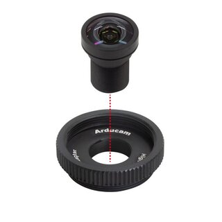 Arducam LN082 1/1.8 4K 4.41mm M12 Lens for OS08A10,OS08A20 and more image sensors with large optical format